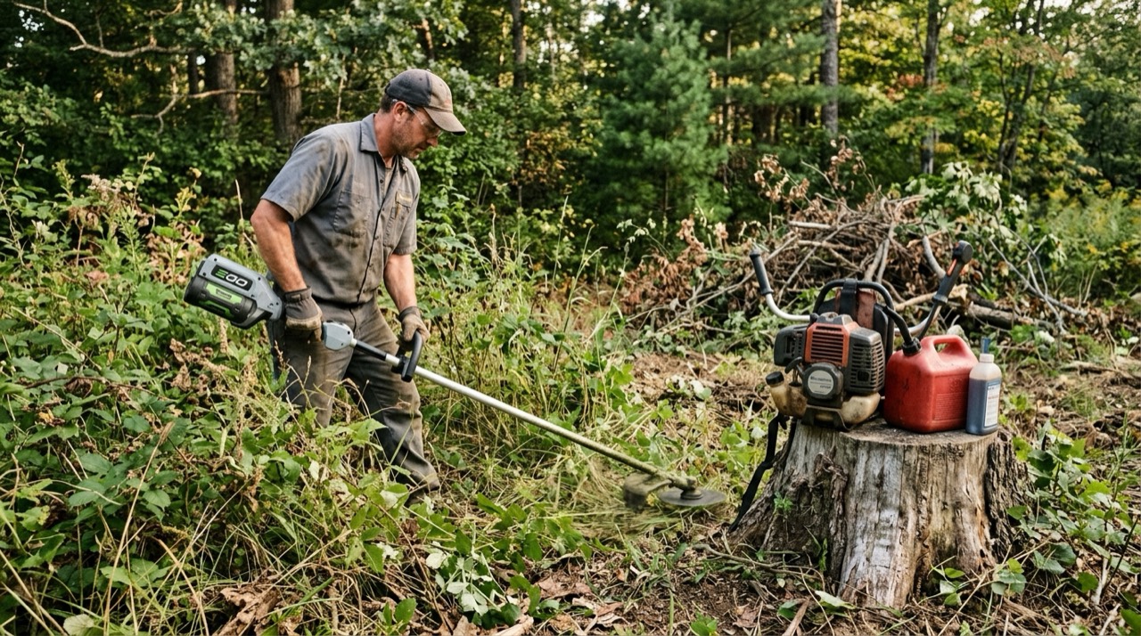 Brush Cutters — Brush cutter outdoor work