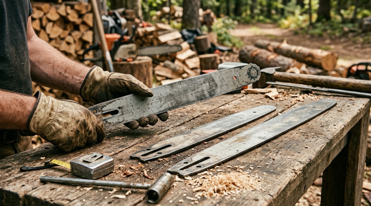 Chainsaw bar replacement in outd Choosing a Replacement Bar — Chainsaw bar replacement in outd