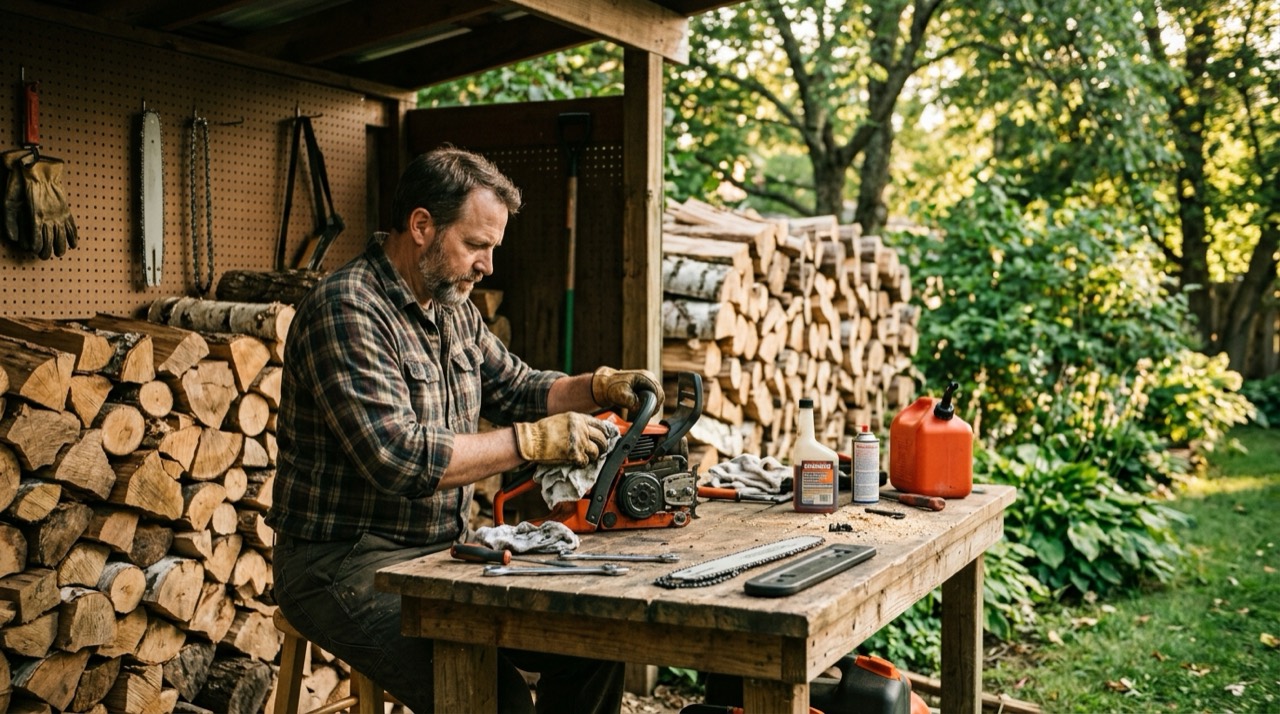Chainsaw off season storage main Off-Season Storage — Chainsaw off season storage main