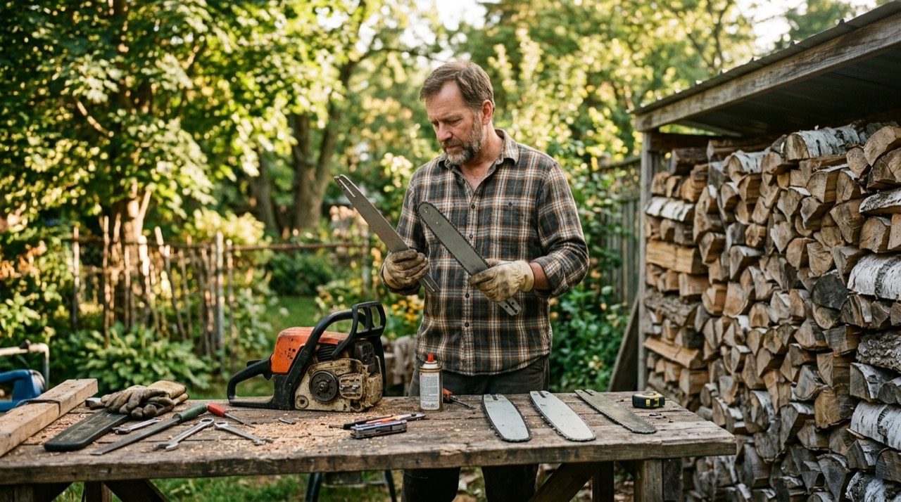 Choosing a replacement chainsaw bar Choosing a Replacement Bar — Choosing a replacement chainsaw bar