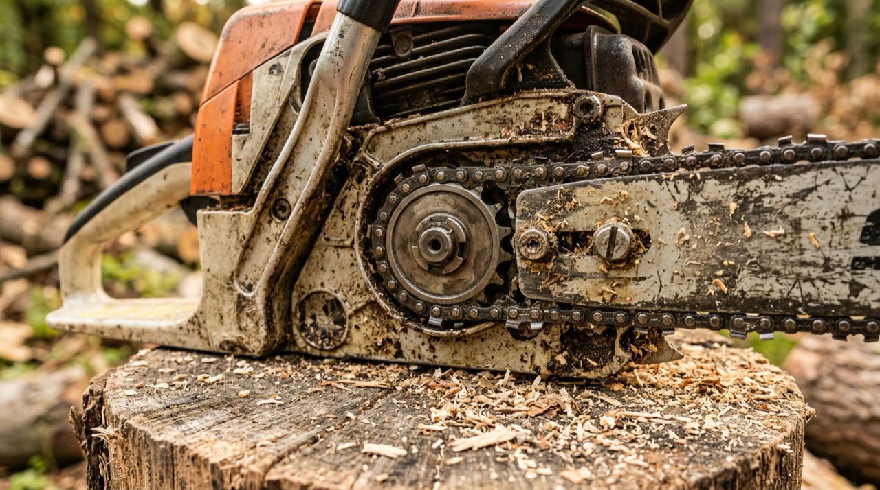 Gas chainsaw working feature out Stihl Gas Saws — Gas chainsaw working feature out