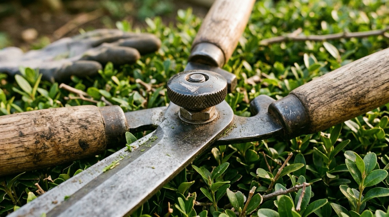 Garden & Hedge Shears — Hedge shears outdoor work