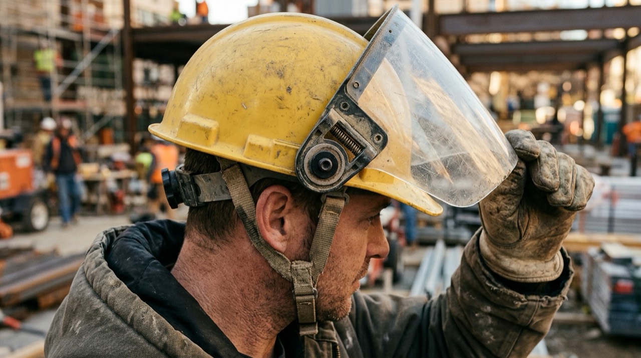 Helmets & Face Shields — Helmet and face shield texture