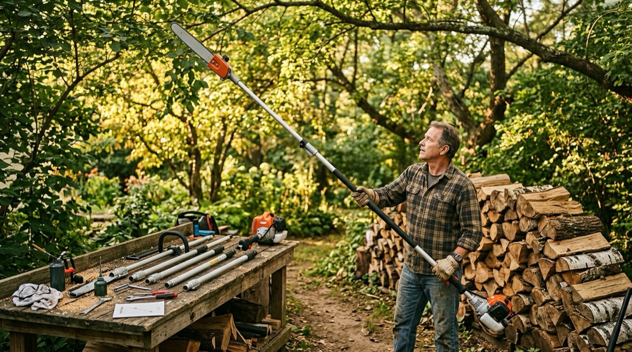 Shafts and Reach — Pole saw shafts and reach