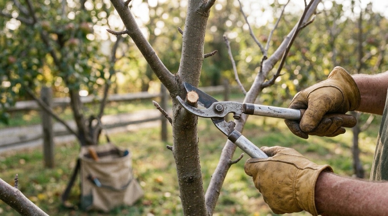 Pruning technique using loppers Pruning Technique — Pruning technique using loppers