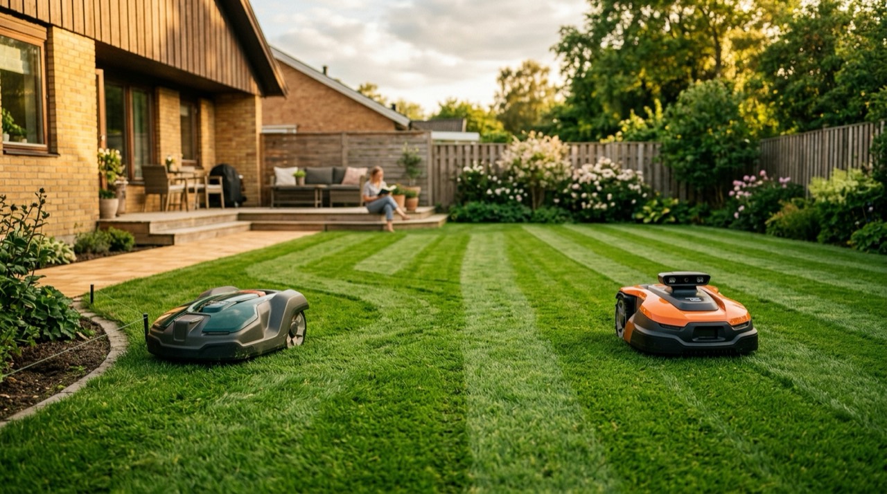 Navigation Systems Compared — Robot lawn mowers navigation sys