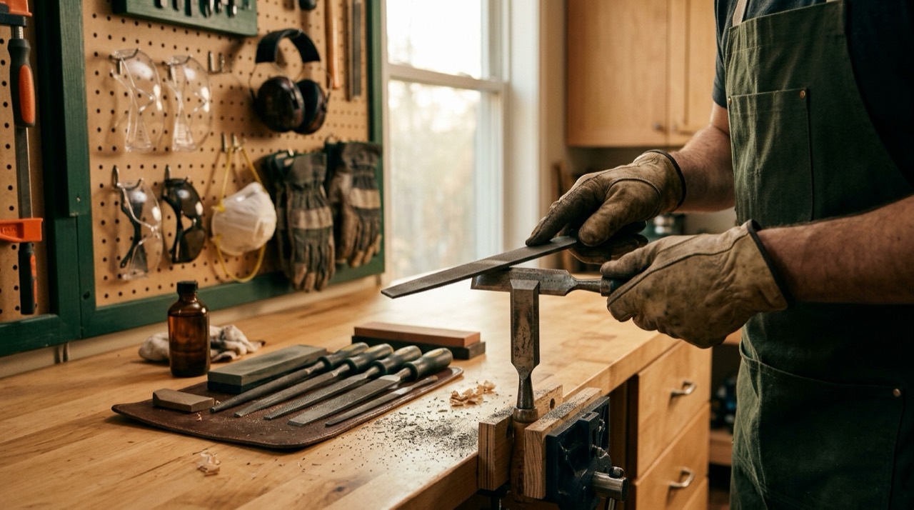 Sharpening Files & Tools — Sharpening files and tools