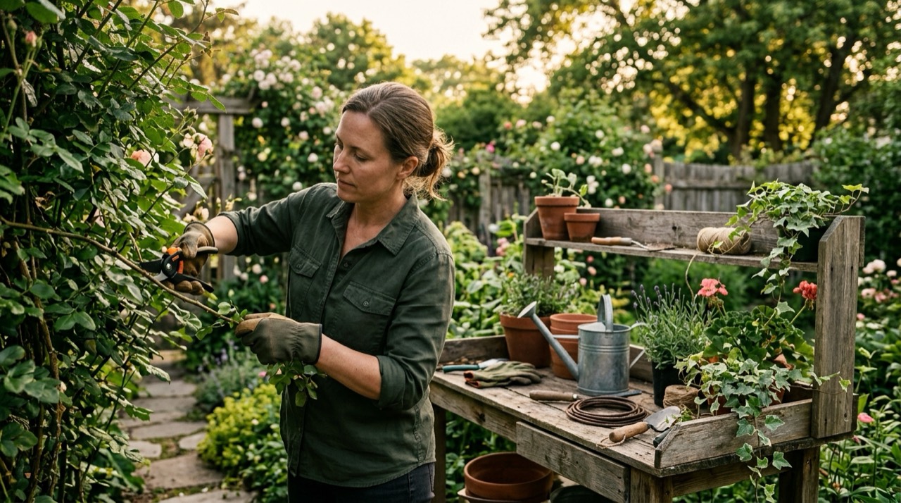 Best Pruning Shears — Using pruning shears in garden