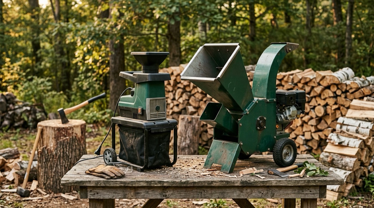 Wood Chippers & Shredders — Wood shredder and wood chipper